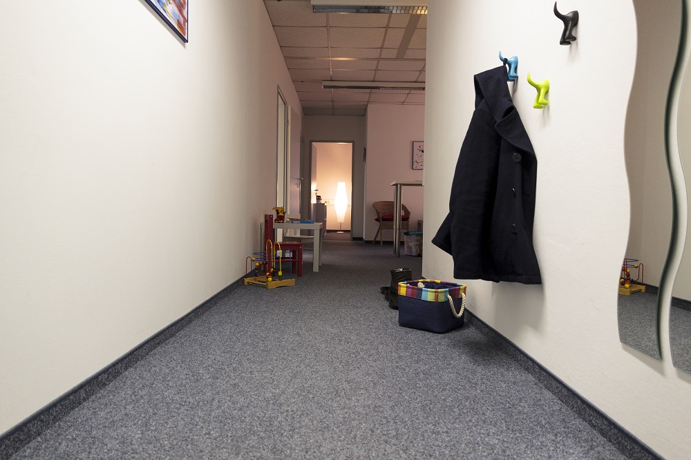 Eingangsbereich der Praxis